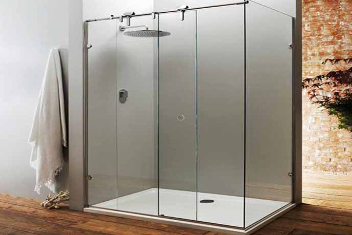 انواع پارتیشن شیشه ای سرویس بهداشتی و حمام